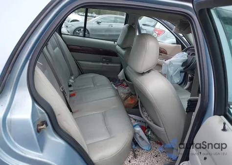 2005 Mercury Grand Marquis Ls/Lse из США, поврежденный, VIN 2MEFM75W85X669256